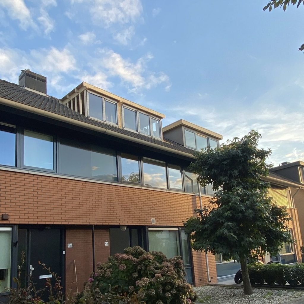 Constructie van een dakkapel 